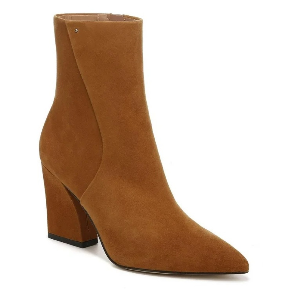Whiskey Tan Suede Boots